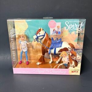 Spirit Abigail & Boomerang Collectors Doll Horse Toy NEW 2018 Dreamworks HTF